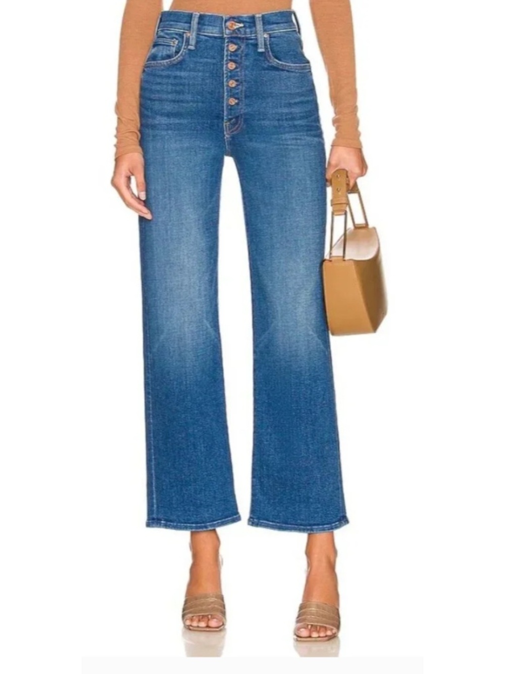 MOTHER Denim Jeans The Pixie Ankle Rambler NEW 25 Briefly Gorgeous